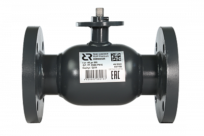 065N0362GR RJIP Premium Кран шаровой FF DN250 PN25 GF (фланцевый, под привод, С/П), Ридан