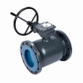 065N0371GR RJIP Premium Кран шаровой FF DN350 PN25 WG (фланцевый, с редуктором, С/П), Ридан